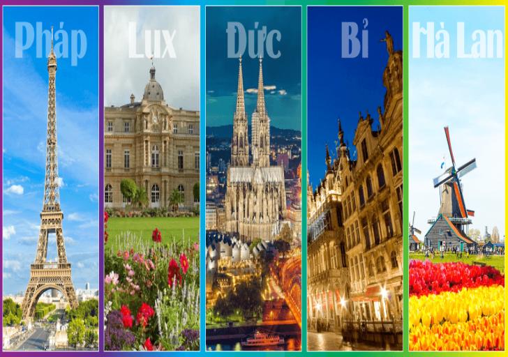 Du lịch Châu Âu - Du ngoạn 5 nước - Siêu hấp dẫn